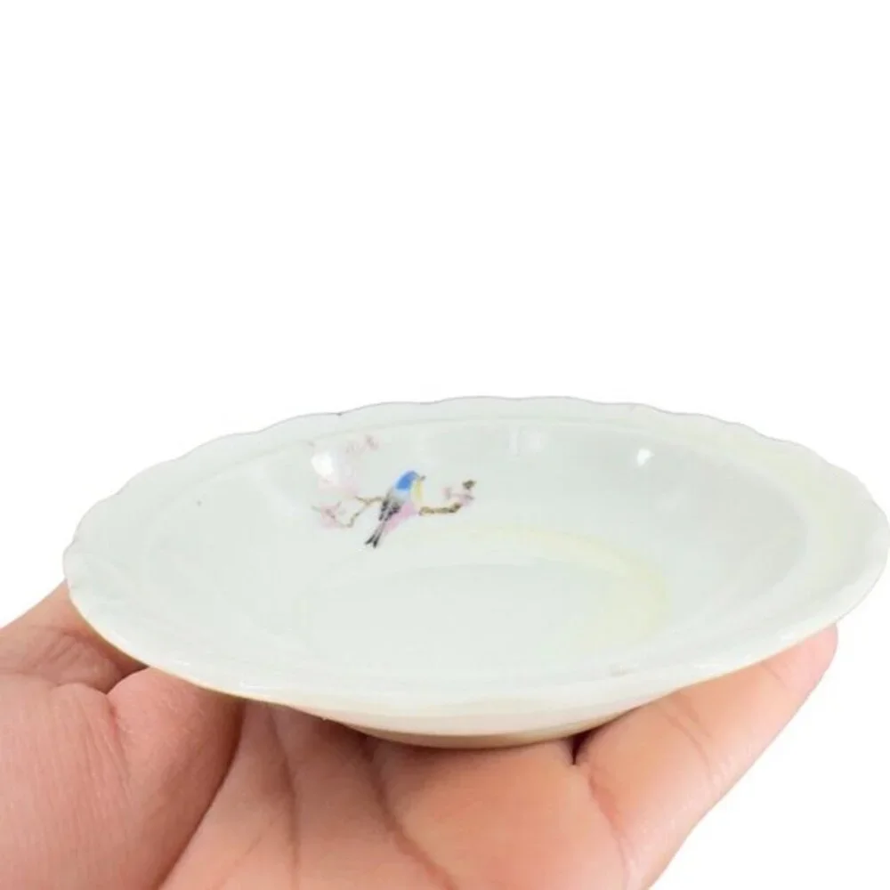 Takahashi East Wind San Francisco Porcelain Trinket Bowl Dish‎ Candle Holder VTG